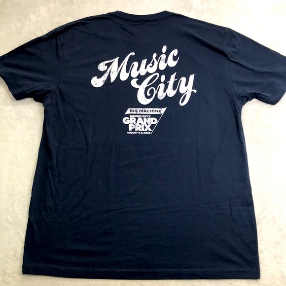 Nashville Music City Grand Prix 2023 Pocket Tee Size XL New - Picture 7 of 8